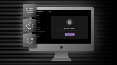 Leveraging the Simplicity of Scheduled Jobs