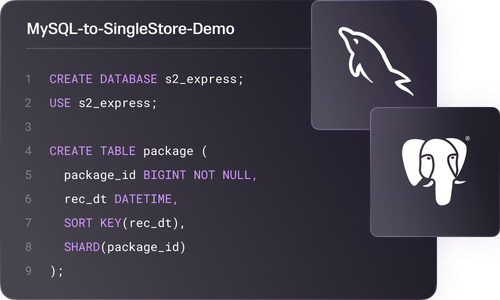 How to migrate from MySQL® to SingleStore